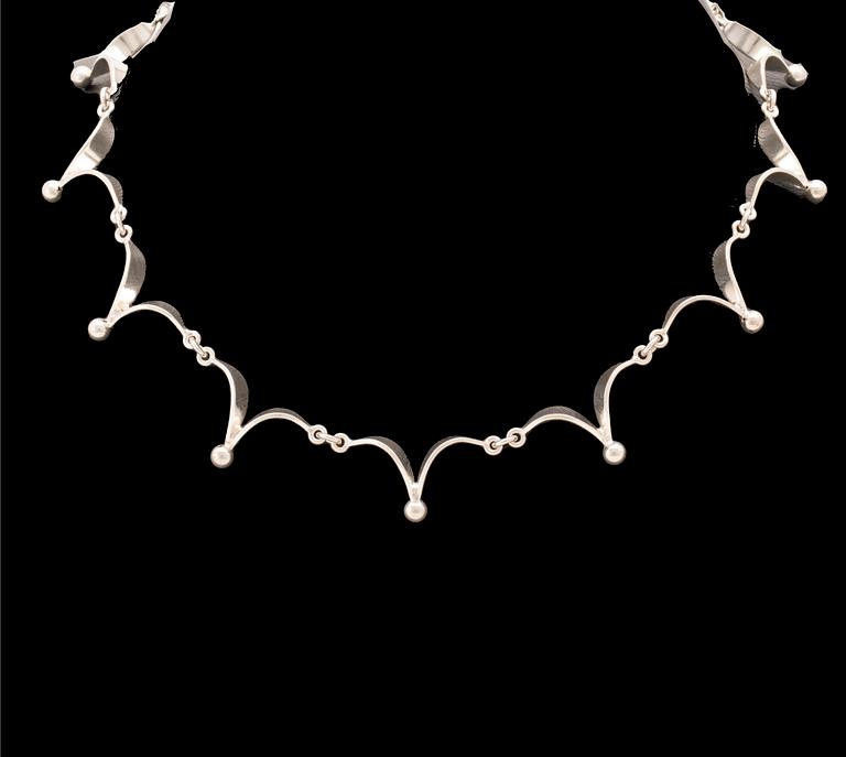 Rey Urban halsband silver Stockholm 1960.