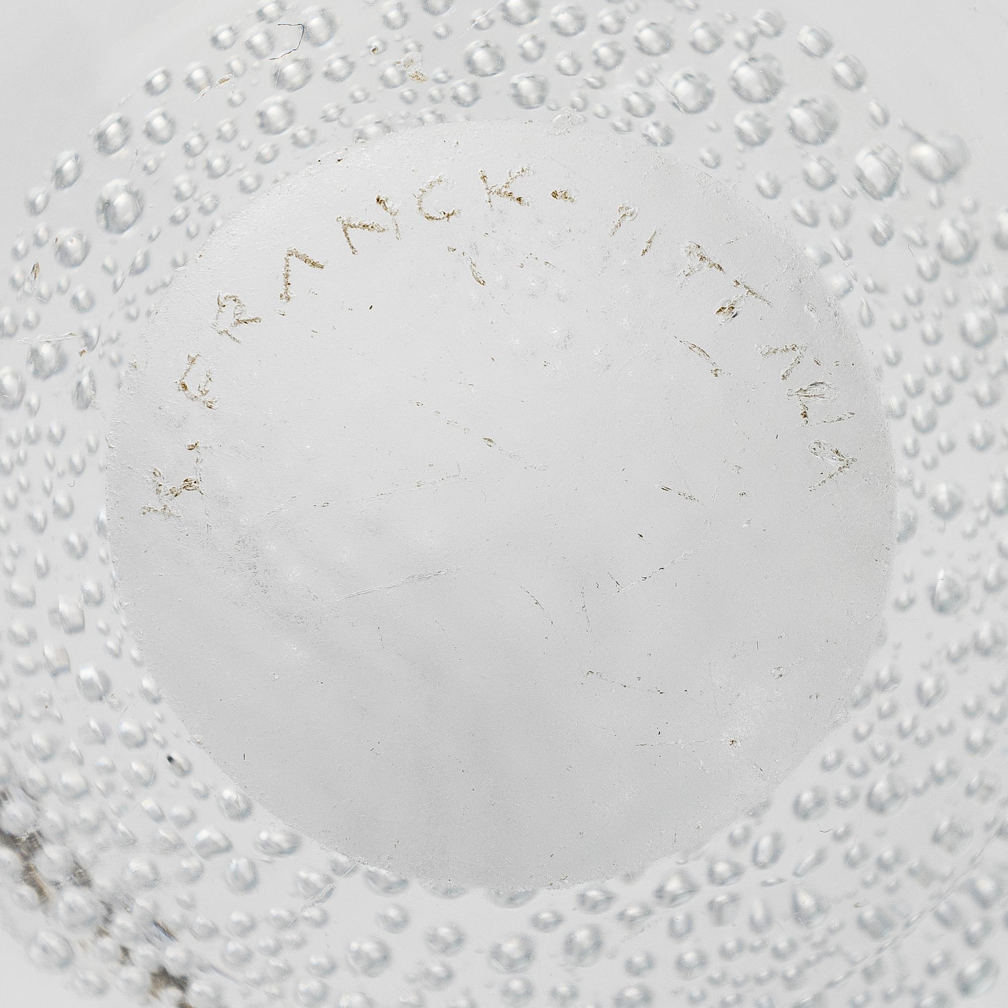 Kaj Franck, lasiesineitä, 3 kpl, Nuutajärvi ja Iittala, 1900-luvun puoliväli.