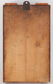 VÄGGUR, Waterbury Clock Company Connecticut, USA, 1800-talets mitt.