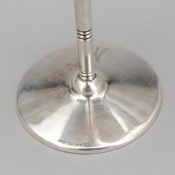 COCKTAILBÄGARE, 12 st, silver, CA Kjernås Eftr, Göteborg 1931-32. Tot ca 1248 gram.