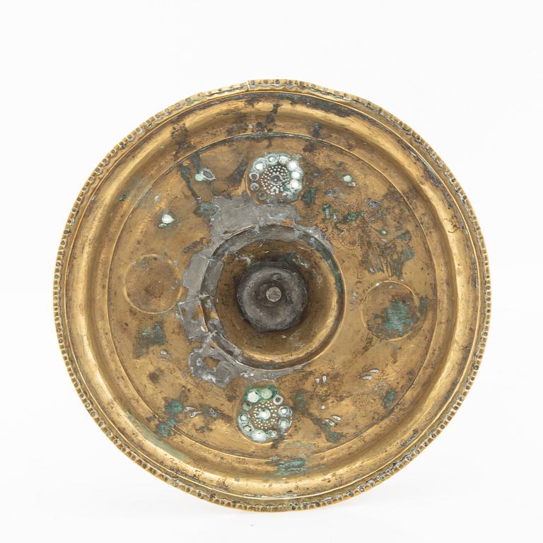 Ljusstakar ett par, 1800-tal Barockstil.