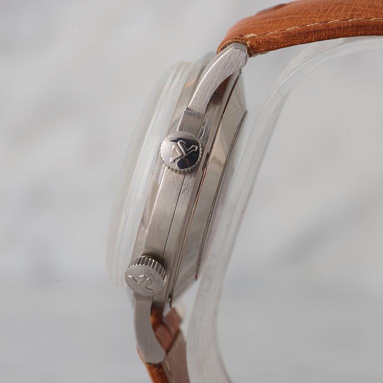 JAEGER-LeCOULTRE, Memovox, wristwatch, 37 mm,