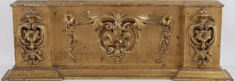 SPEGELTRYMÅ, nyrokoko, 1800-talets andra hälft.