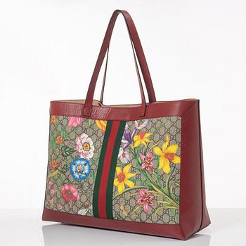 Gucci, väska "Ophidia GG Flora Tote Bag".