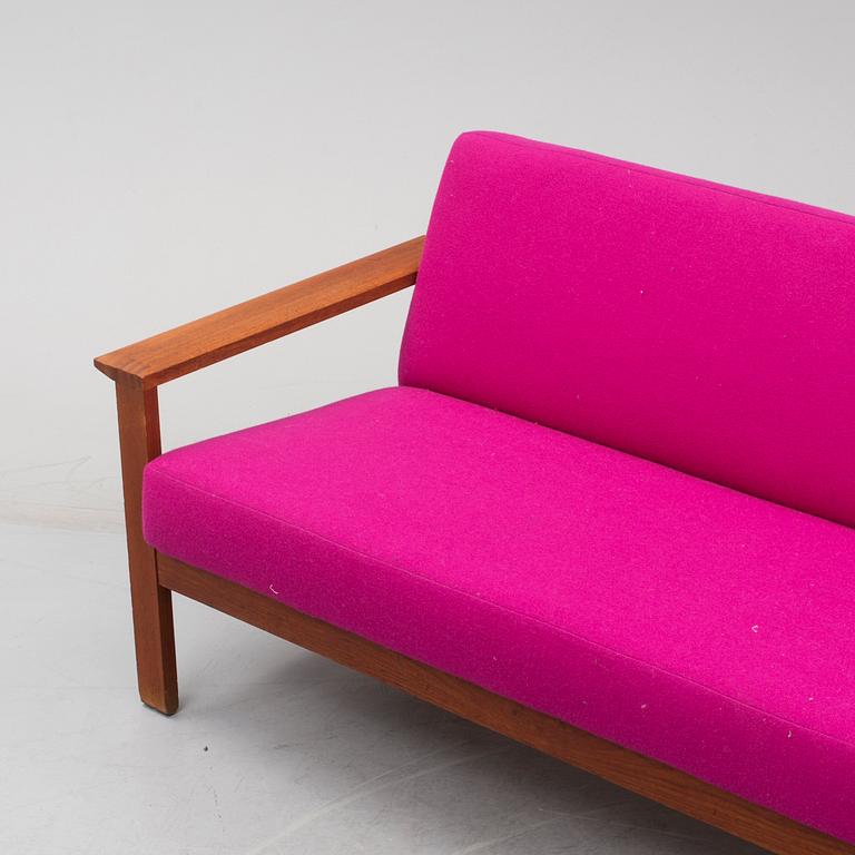 A 1950s/1960s 'Kubus' sofa by Gerhard Berg for Stokke, Norway.