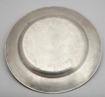 FAT, tenn, möjligen Tyskland, 1700-tal.