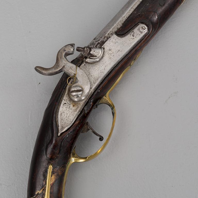 A 19th century pistol,