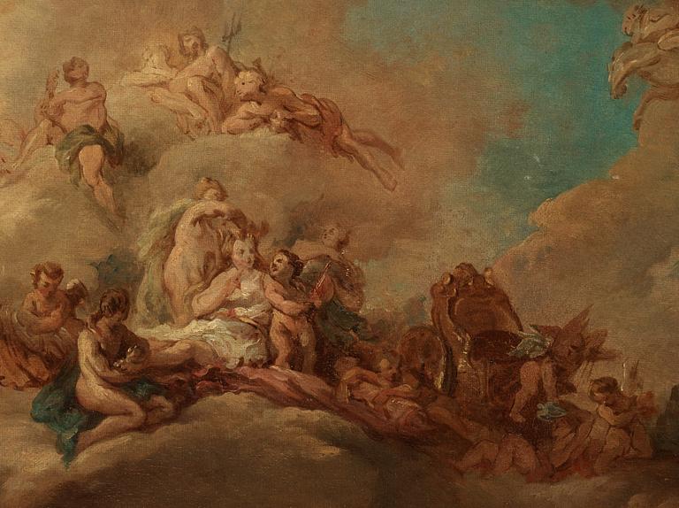 François Lemoyne, The Triumph of Venus (Bozzetto for a ceiling).