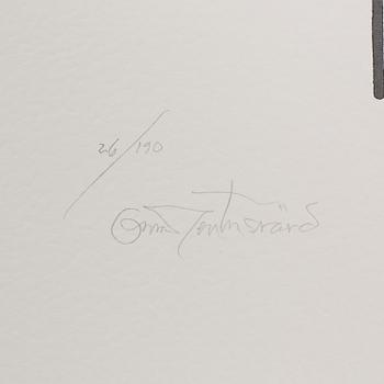 OSCAR REUTERSVÄRD, 15 litographs in folder, signed and numbered 26/190.