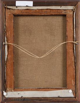 OKÄND KONSTNÄR, olja på duk, otydl sign, 1900-talets första hälft.