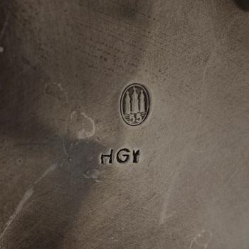 Hugo Grün, sockerruska och kanna, silver, Danmark 1955 och 1961.