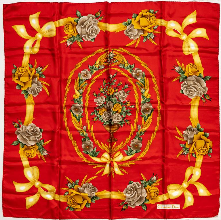 Christian Dior, Scarves, 2 pcs, vintage.