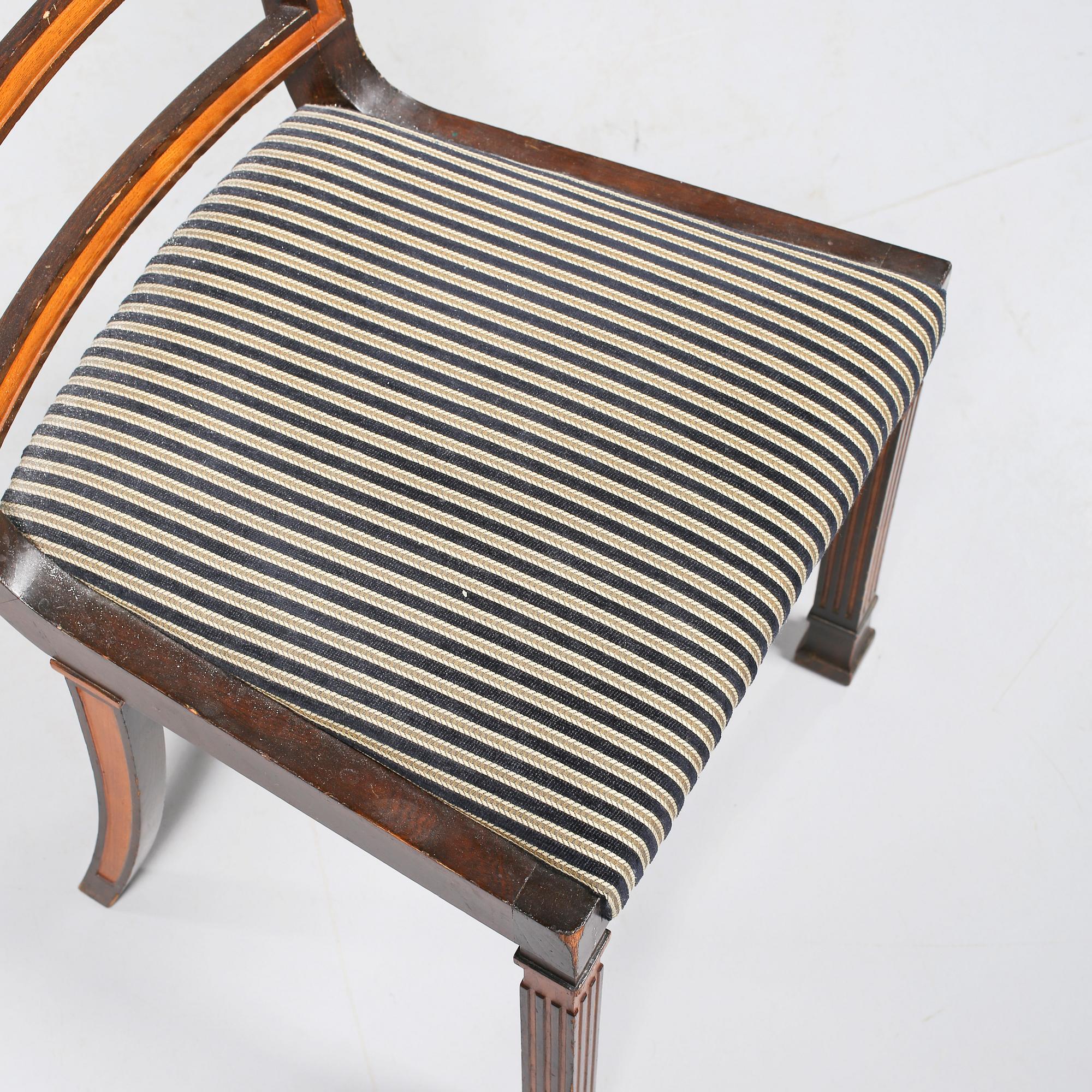 STOLAR, 4 st, tillskr Erik Chambert, Chamberts Möbelfabrik, Norrköping, 1920/1930-tal.