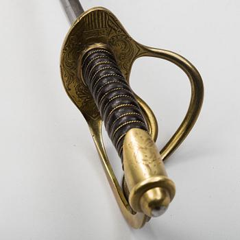 An American officer's sword 1860 pattern.