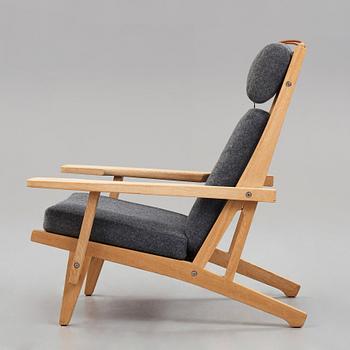 HANS J WEGNER, fåtölj, "GE375", Getama, Danmark, 1970-tal.