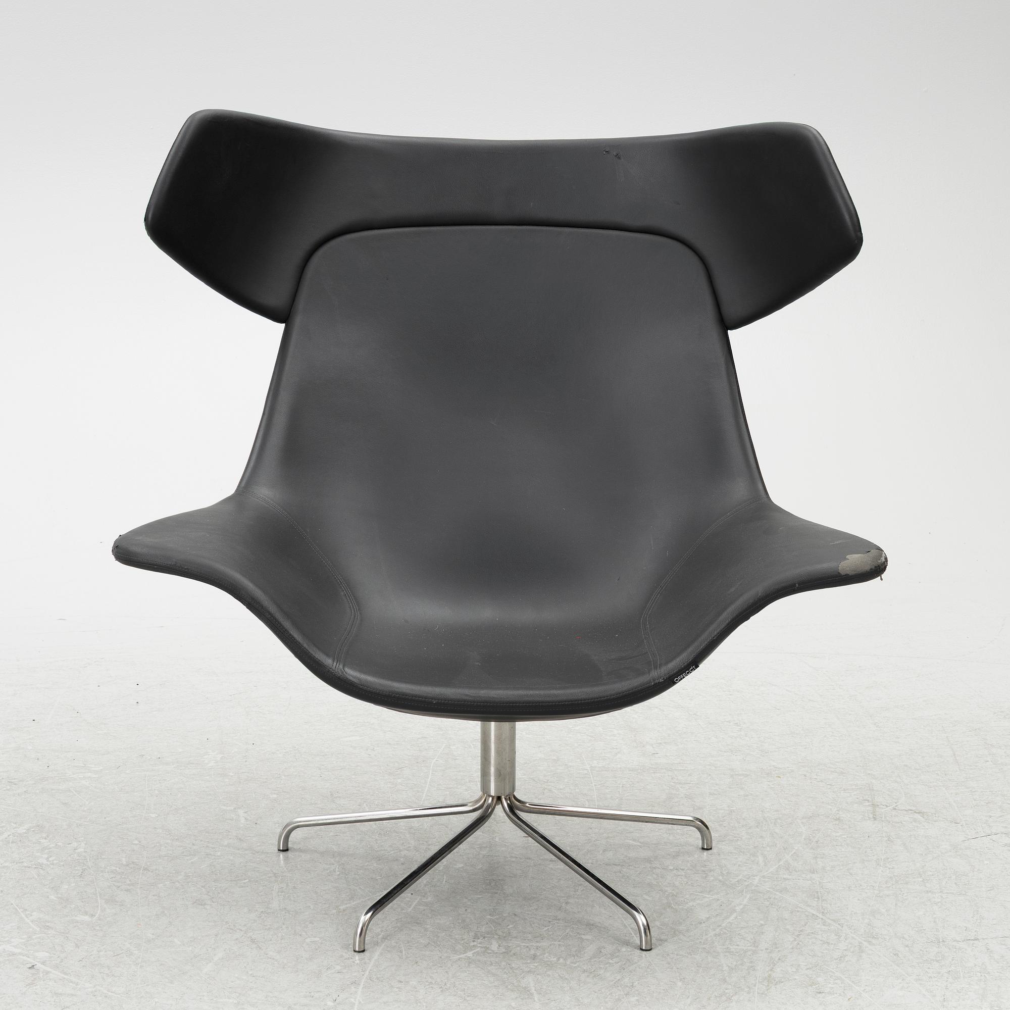 Michael Sodeau, fåtölj, "Oyster High", Offecct, 2000-tal.