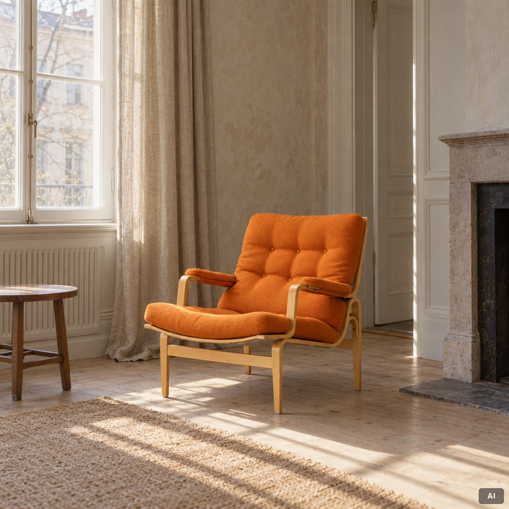 Bruno Mathsson, a pair of 'Ingrid' armchairs, Dux.