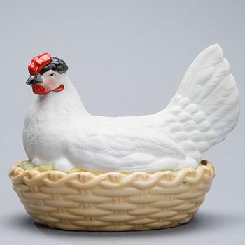 ÄGGÖMMA, porslin, 1900-talets början.