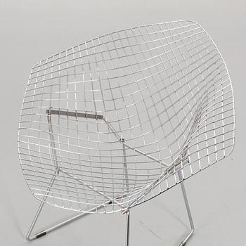 HARRY BERTOIA, fåtölj "Diamond chair" 1900-talets senare del.