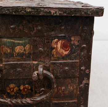 KISTA, järn, barock, 1600-tal.