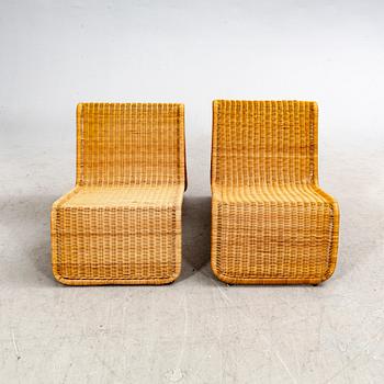 Tito Agnoli, vilstolar ett par, "P3", Pierantonio Bonacina, Italien, 1960-tal.