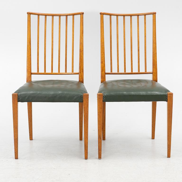 Josef Frank, Chairs, a pair, model 970, Svenskt Tenn.