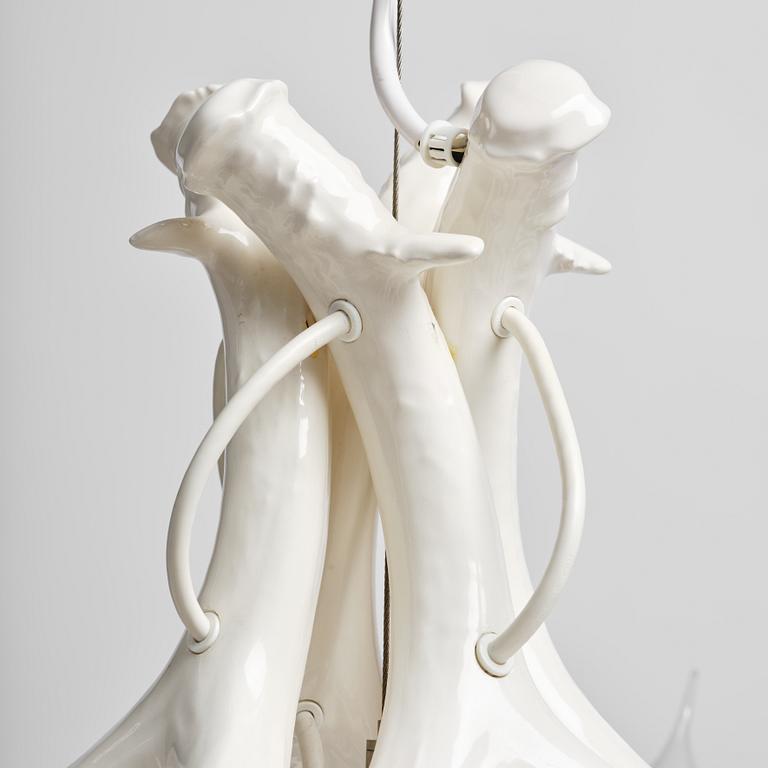Jason Miller, takkrona, "Superordinate Chandelier 12 Antlers, taklampa, Roll & Hill, USA.