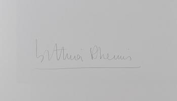 AUTOGRAFBILD, signerad Bettina Rheims à tergo, 2000-tal.