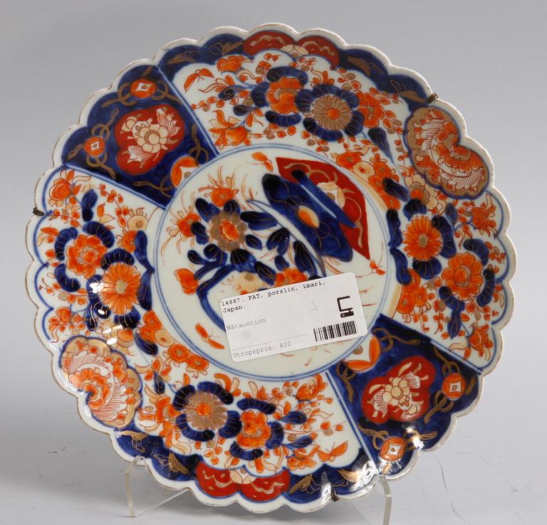FAT, porslin. Imari, Japan.
