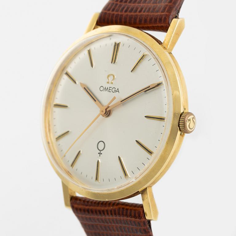 Omega, wristwatch, 34 mm.