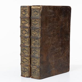 Samuel Pufendorf, a book in two volymes, Berlin, Germany, 1695.