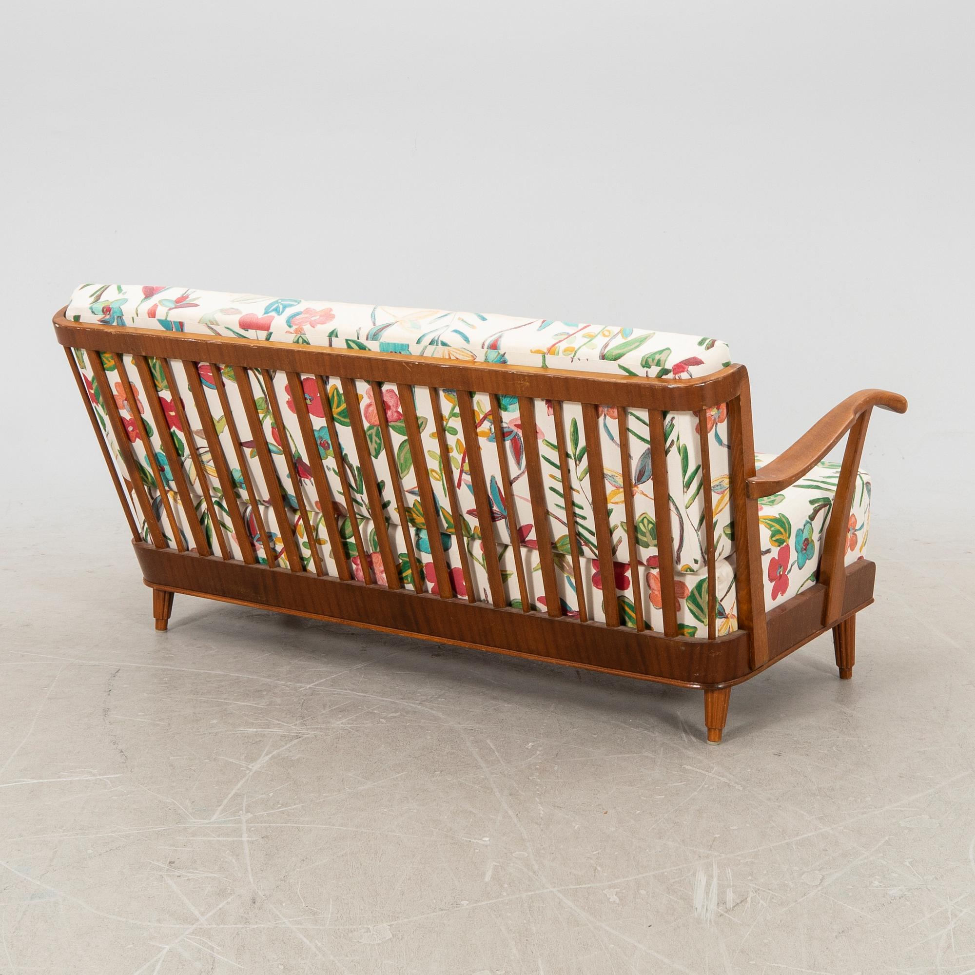 Svante Skogh, sofa Swedish Modern Förenade Möbler Linköping 1940s/50s.