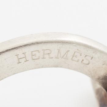 Hermès, manschettknappar, sterling silver.