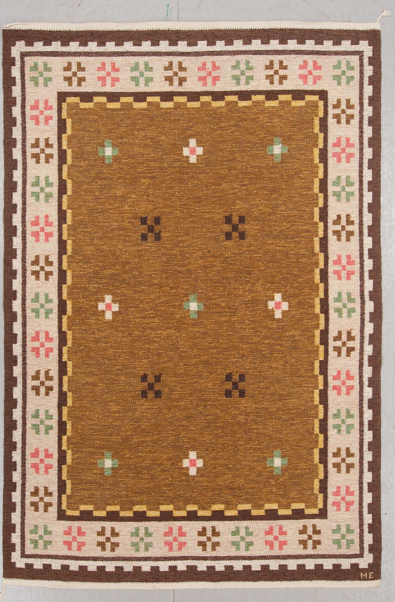 MATTA, rölakan, monogramsignerad ME, Ca 253 x 166 cm.