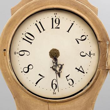 An 18th century rococo longcase clock.