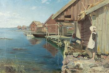Lotten Rönquist, The Nets Are Mended.