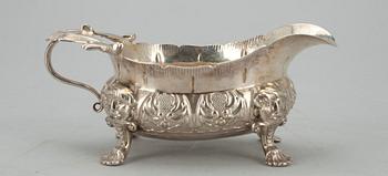 GRÄDDSNÄCKA, silver, Christian Hammer, Stockholm 1867. Vikt 212 g.