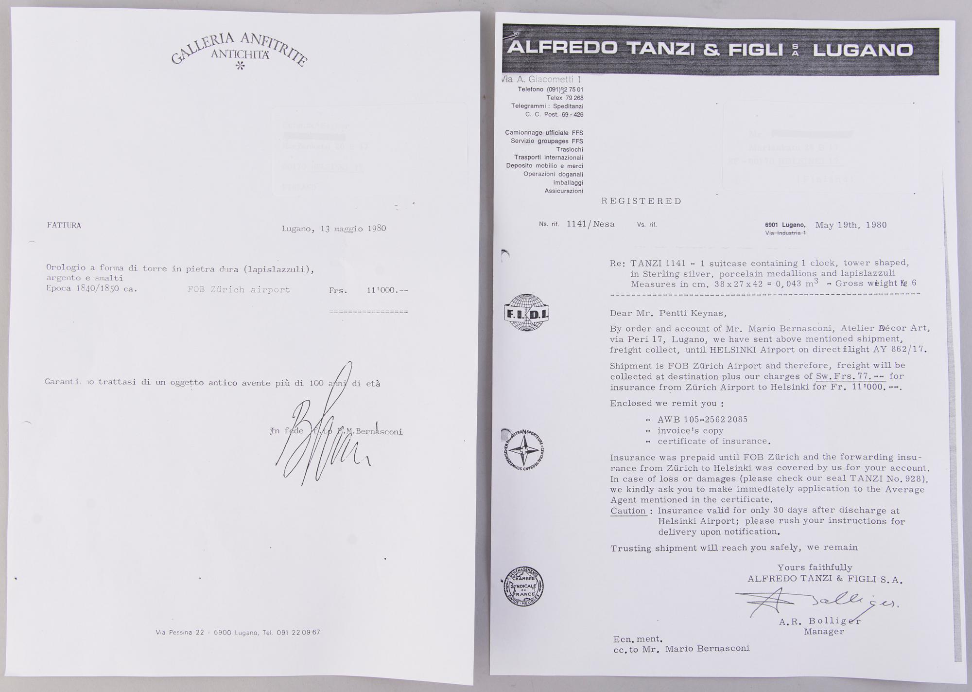 BORDSUR, silver, emalj och lapis lazuli, troligen Hermann Böhm, Wien, Österrike, 1800-talets senare hälft.