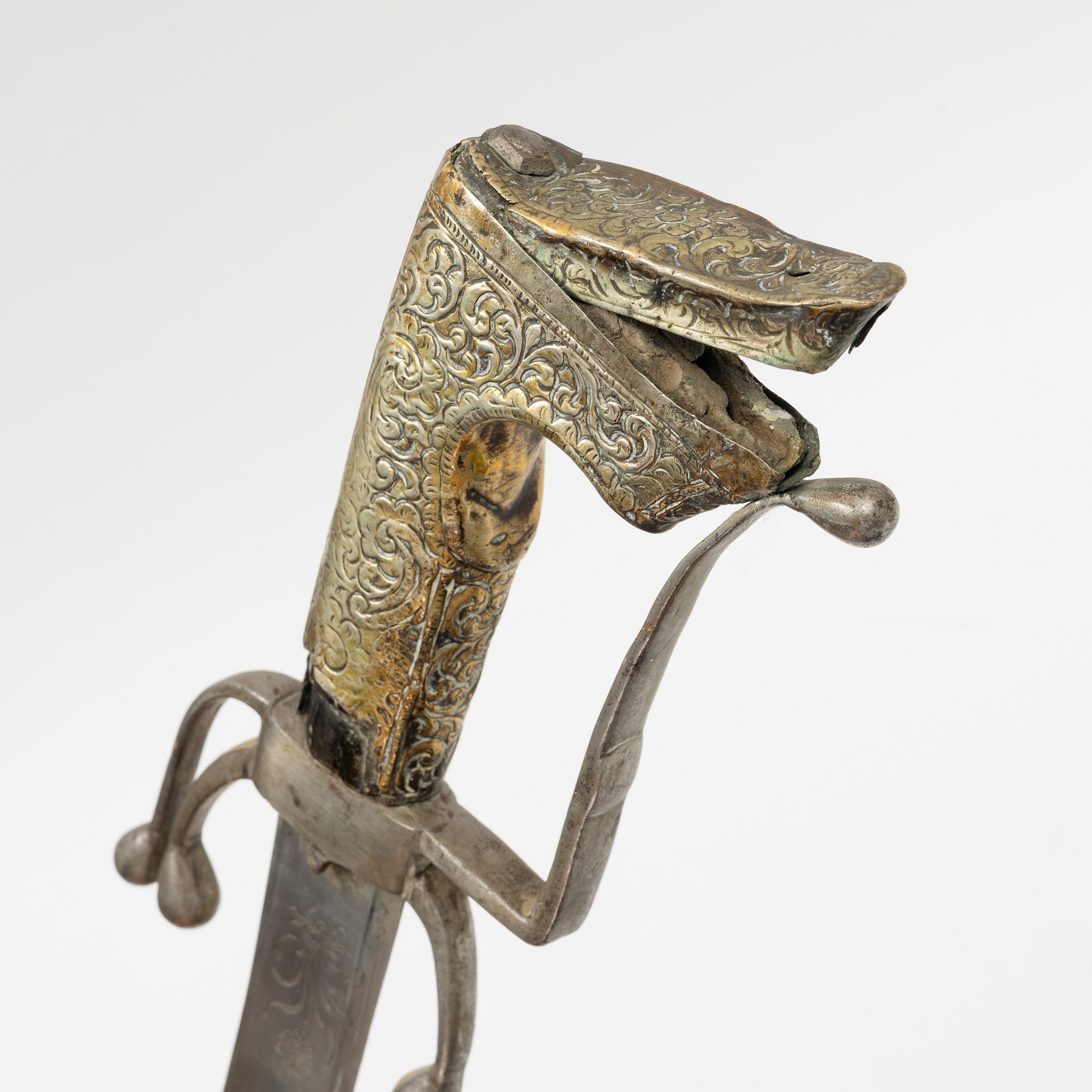 Sabel, spansk, med Nimcha-fäste, 1800-tal.