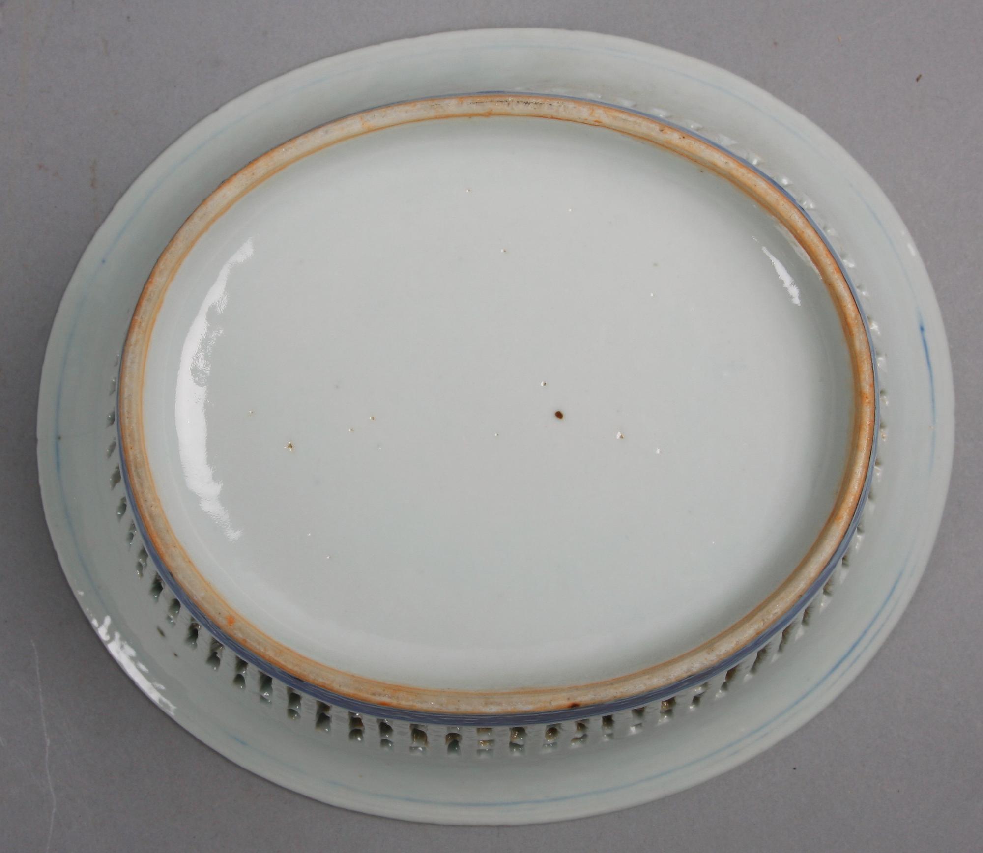 GALLERSKÅL, porslin, Kina, 1800-tal.