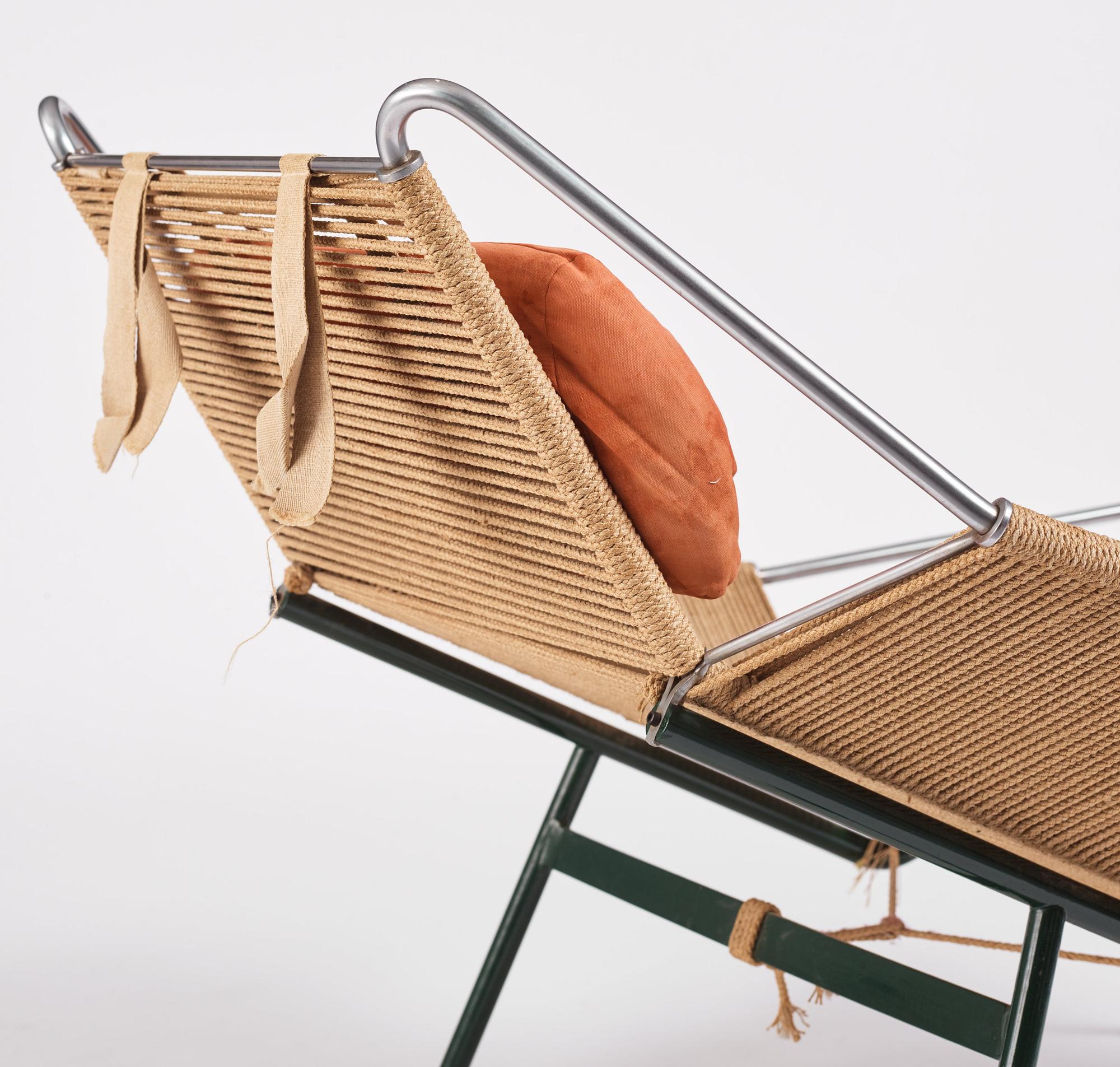 Hans J. Wegner, a "Flag Halyard" chair, Getama, Denmark ca. 1960.