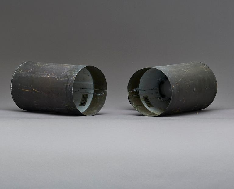 YTTERBELYSNING, ett par, Fagerhult, 1900-talets andra hälft.