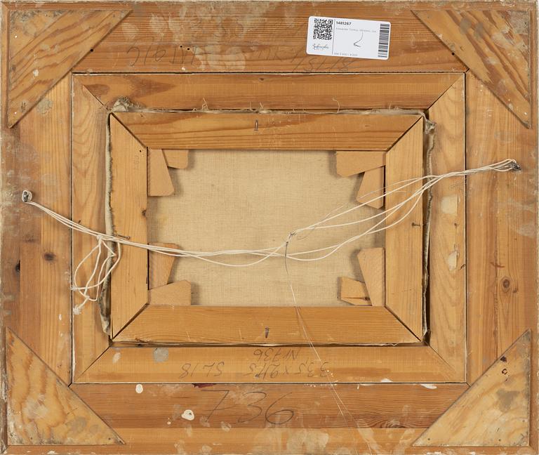 Alexander Tolstoy, olja på duk, signerad.