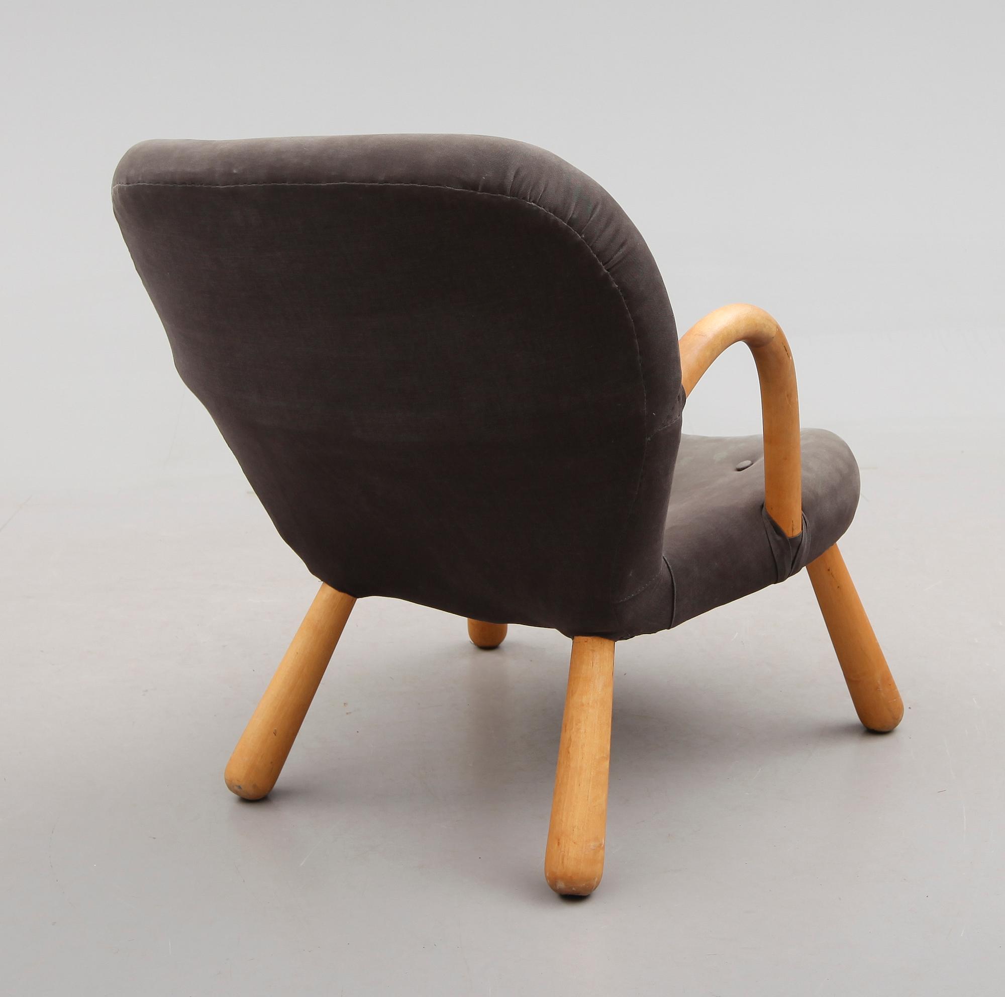 FÅTÖLJ, tillskriven Philip Arctander, 1940-/50-tal.