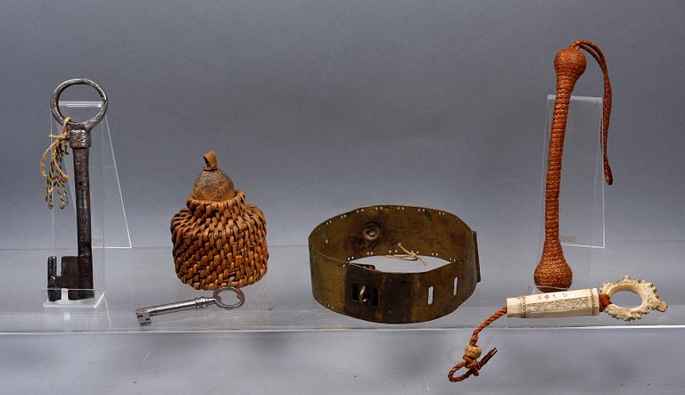 PARTI DIVERSE, 5 delar, mest 1800-tal.