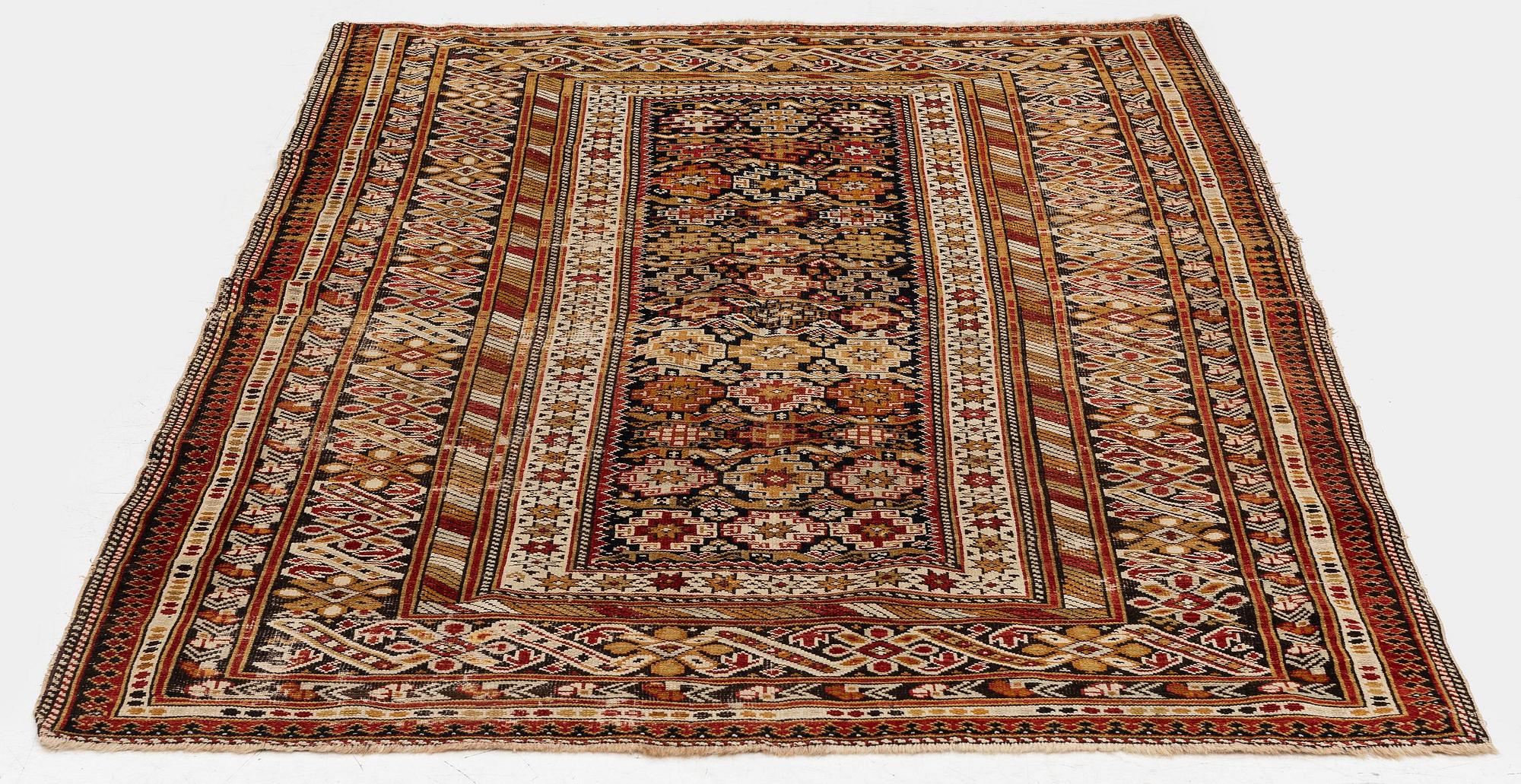 An antique Chichi rug, Northeast Caucasus, c. 178 x 119 cm.