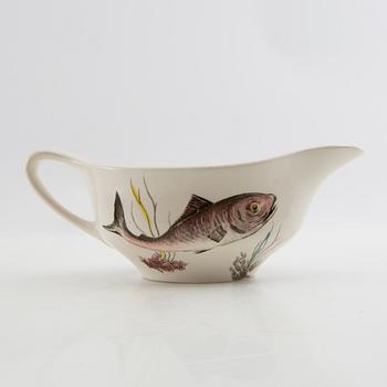 Service 8 pcs "Fish" Johnson Bros England, ironstone, first half/mid 20th century.