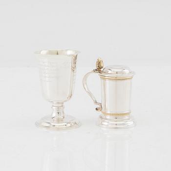"The Swedish Silver Treasure," 10 miniatures, silver, GAB Uppsala 1981.