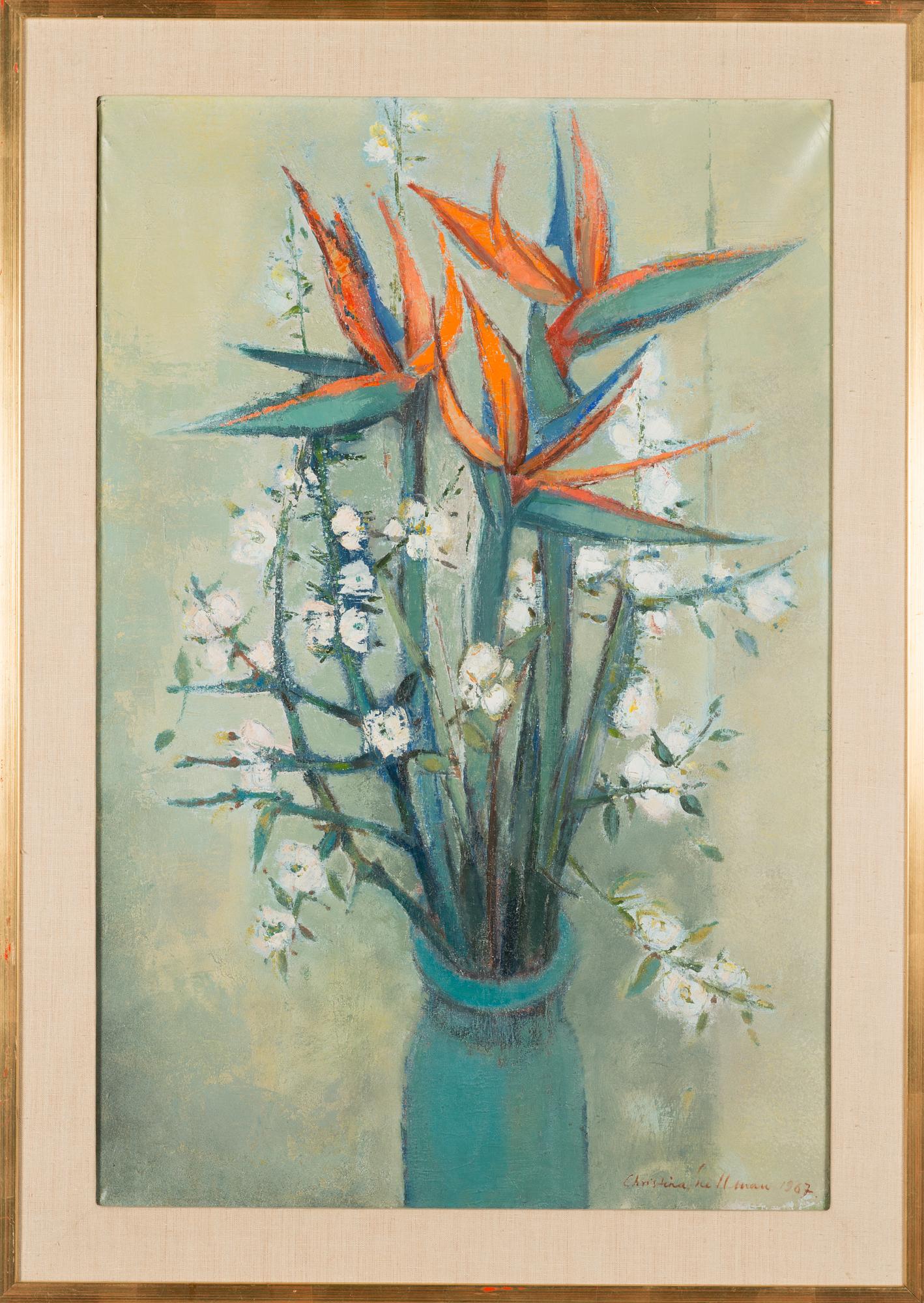 Christina Snellman, Kukkia maljakossa.