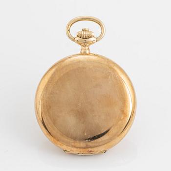 Longines, pocket watch, 50,5 mm, hunter,